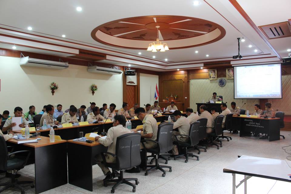 การประชุมสภา อบต.บางงอน สมัยวิสามัญ สมัยที่ 3 ประจำปี 2559