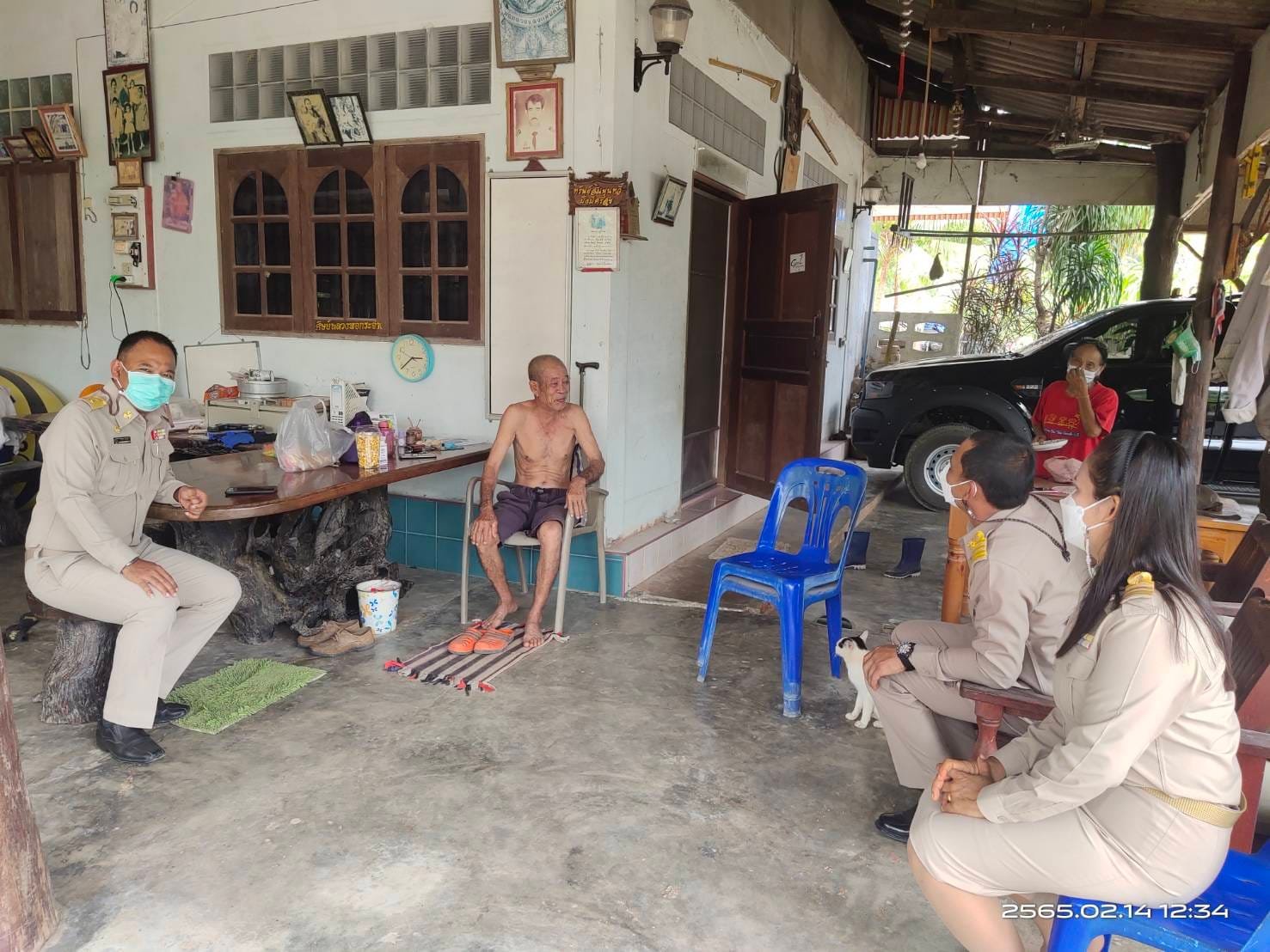 ท่านนายกไพโรจน์ พิกุลทอง พร้อมคณะบริหาร ลงพื้นที่ติดตามการก่อสร้าง